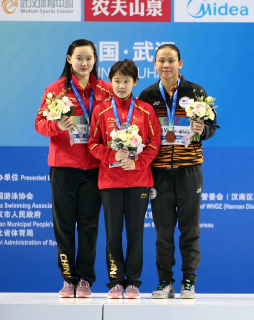 跳水世界杯第三日 14岁张家齐夺冠(图5)