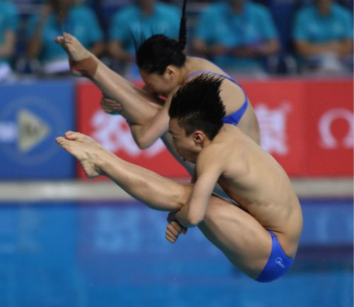 跳水世界杯第六日：中国队凯歌高奏再摘两金(图3)