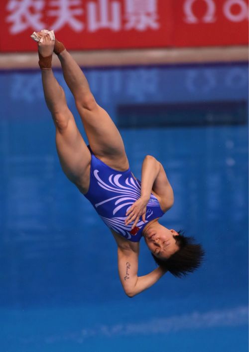跳水世界杯第六日：中国队凯歌高奏再摘两金(图8)