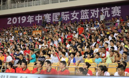 国际女篮对抗赛 中国队在武汉体育中心战胜塞内加尔队(图6)